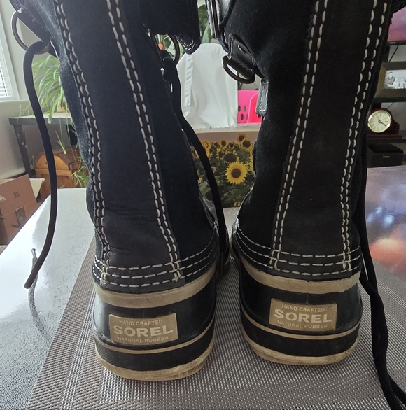 Women's Black Fur-Lined Winter Boots See Photos For Call Out - Picture 2 of 5